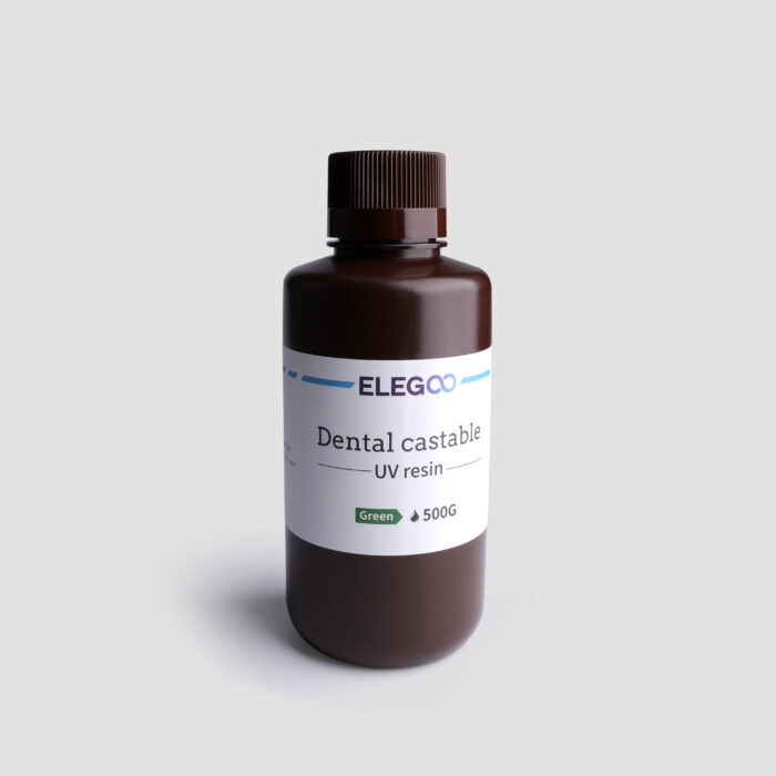 PRECOMMANDE - ELEGOO DENTAL CASTABLE UV RESIN GREEN 500G