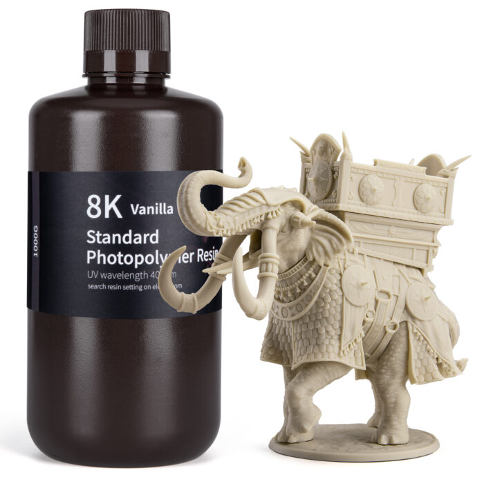 PRECOMMANDE - ELEGOO STANDARD 8K RESIN 1KG VAVILLA – Image 2