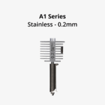Hotend with stainless steel nozzle 0.2mm Série A
