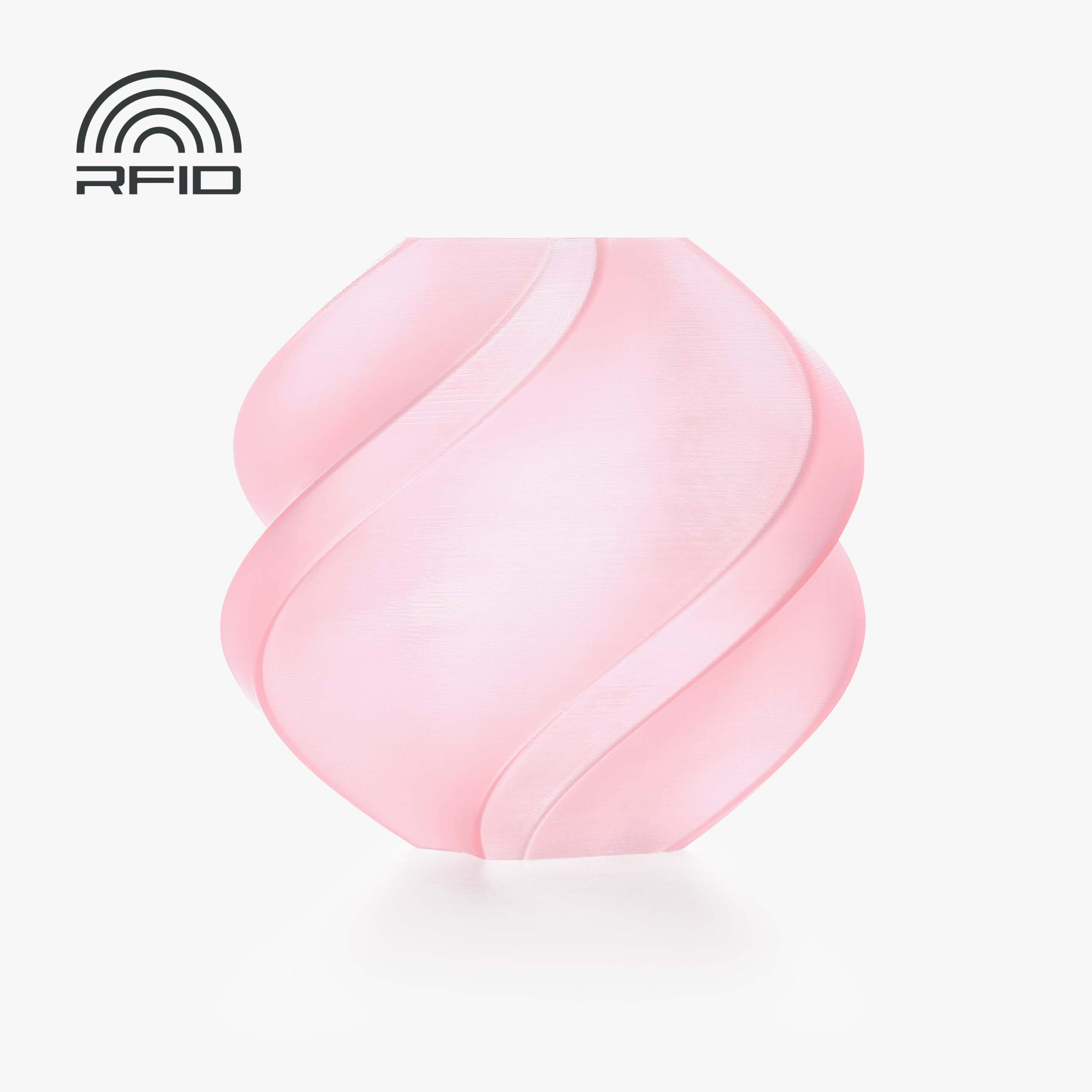 Bambu PLA Translucent Cherry Pink – Image 1